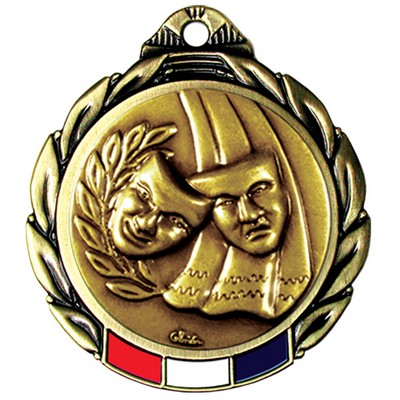 Stock RWB Regency Medal (Drama) 2 3/4"