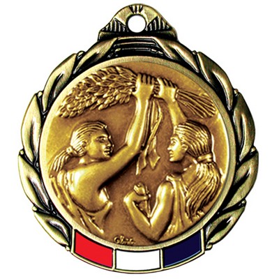 Stock RWB Regency Medal (Victory Female) 2 3/4"