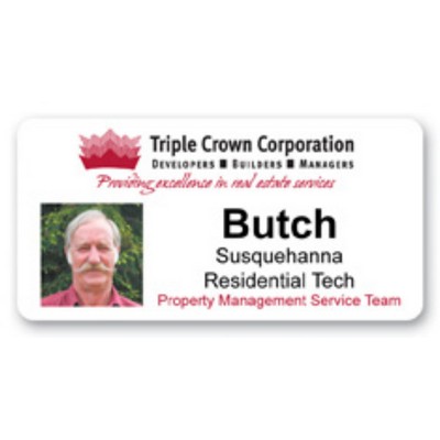 Photo ID Badge (1.5"x3")