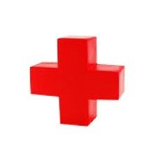 Medical Series Red Cross Stress Reliever