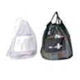 Nylon Drawstring Mesh Tote Bag (14"x18"x8.5")