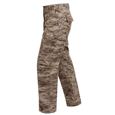 Desert Digital Camouflage Battle Dress Uniform Pants (XS to XL)