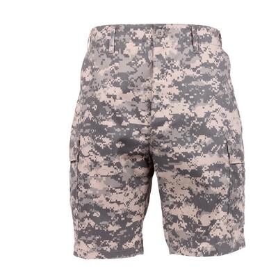 Army Digital Camo Twill Battle Dress Uniform Shorts (S to XL)