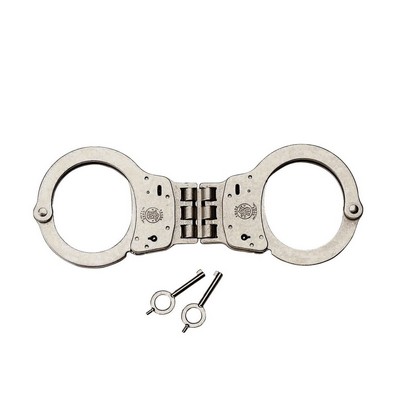 Smith & Wesson® Nickel Finish Hinged Handcuffs (300)