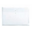 Smoke Gray Poly Envelope w/Button String Closure (14" x 10 ¼" x 1 1/8")