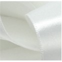 White Double Face Satin Ribbon (5/8"x100 Yard)