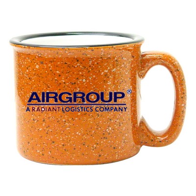 15 Oz. Campfire 2 Tone Mug (Orange Out/White In)