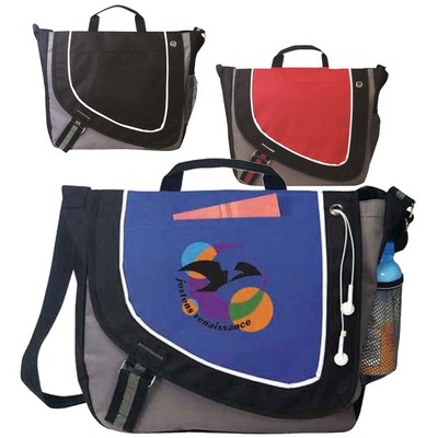 Poly Messenger Bag (14"x12"x3½")