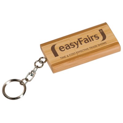 Bamboo USB Flash Drives, 8GB Pocket Size Key Rings