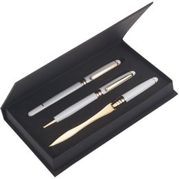 Triple Slot Pen Box