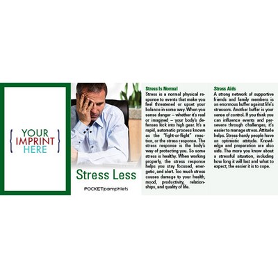 Stress Less Pocket Pamphlet