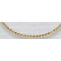 14KY 18" 1.4Mm Cable Chain Necklace