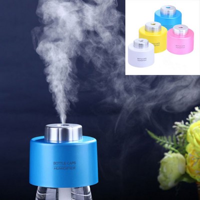 Portable Bottle Cap Air Humidifier with USB Cable