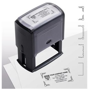 Large Self-Inking Name & Address Stamp