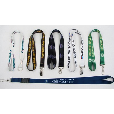 1" Dye Sublimation Lanyard