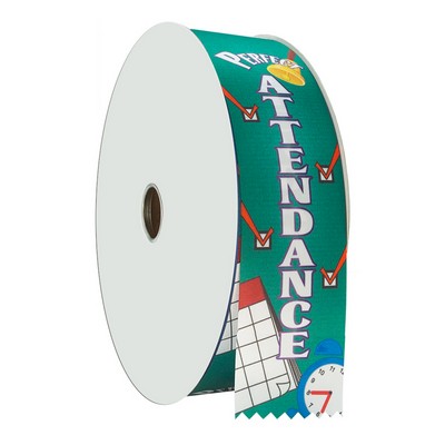 Perfect Attendance Multicolor Ribbon Roll