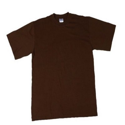 Men's 100% Cotton T-Shirt Short Sleeve, Preshrunk, Sizes Small to 7XL