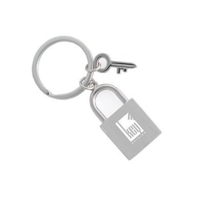 Metal Padlock Key Tag