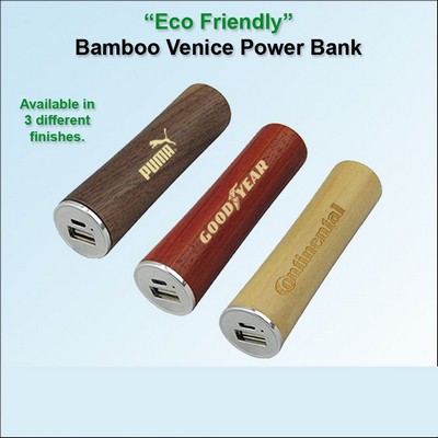 Bamboo Venice Power Bank 3000 mAh