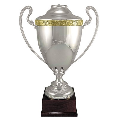 Silver Plated Italian Cup 23" H