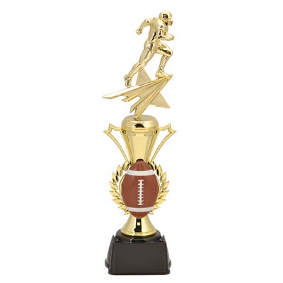 Radiance Football Trophy, 14" Tall