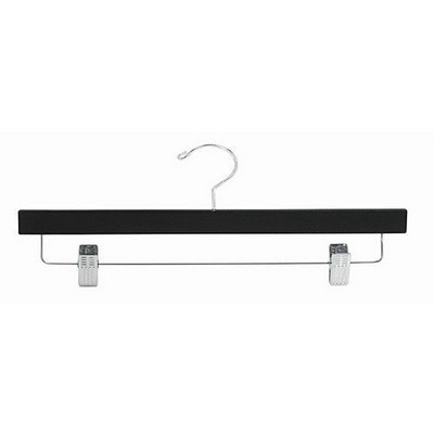 Black Wooden Pant-Skirt Hanger