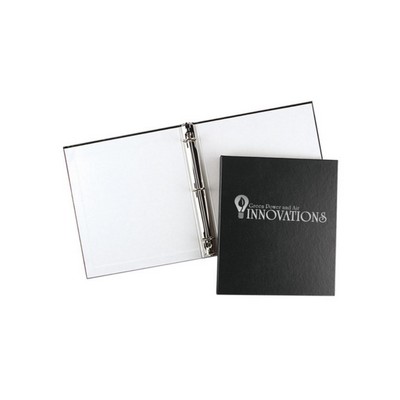 .5"Bonded Leather Binder 8.5 X 5.5"