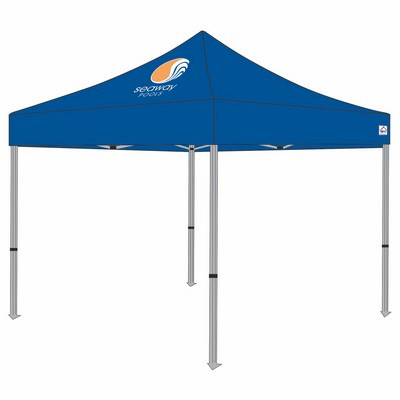 Industrial Grade Aluminum ML 10x10 Custom Canopy Kit (Full Color Thermal Print, 1 Location)