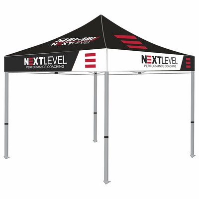 Industrial Grade Aluminum ML 10x15 Custom Canopy Kit (Full Color Digital Dye Sublimation)