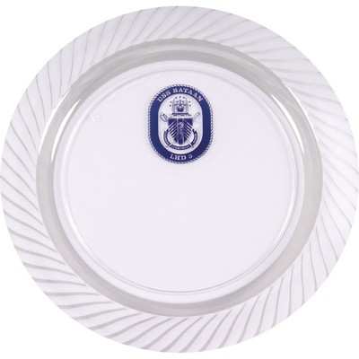 9" Clear Plastic Plate (Petite Line)