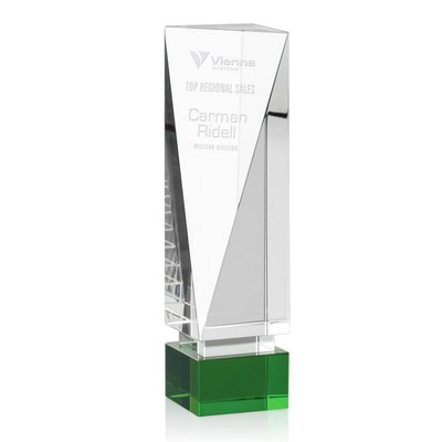 Serenity Award - Optical/Green 9"