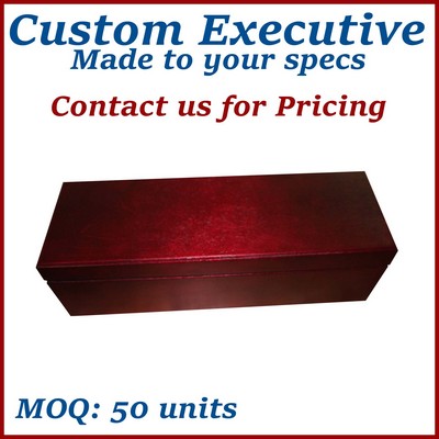 Custom Hinged Wooden Box / Custom Presentation Box