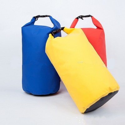 15L Single Shoulder Waterproof Dry Bag w/Handle