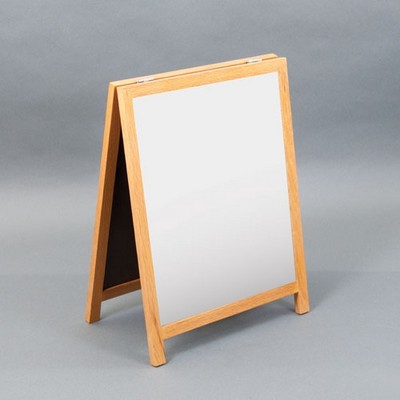 Countertop A-Frame Wet-Erase Board - 12"W x 14"H