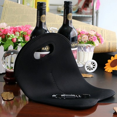 Kidder 2-Bottle Neoprene Wine Tote