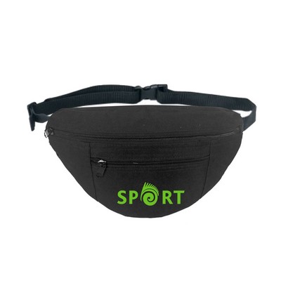 2 Front Zipper Fanny Pack