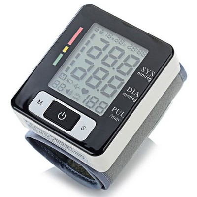 Kidder Wrist Blood Pressure Monitor, Pulse/ Heart Rate