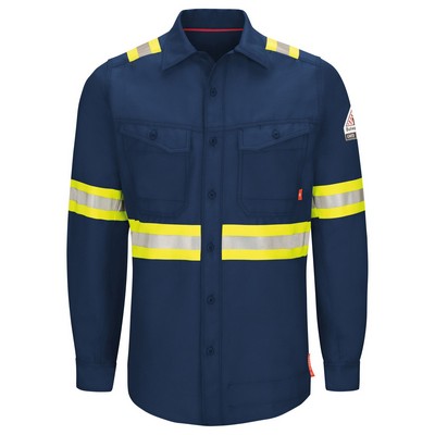 Bulwark® iQ Series® Men's Endurance Enhanced Visibility Work Shirt