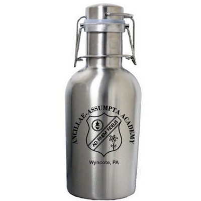 32oz Single Wall Stainless Steel Beer Growler