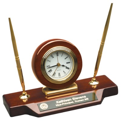 Dual Desk Set Clock