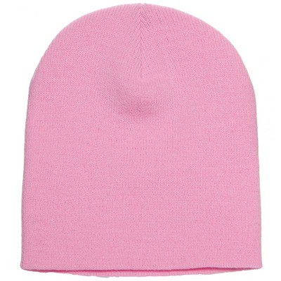 Yupoong® YP Classics™ 8 1/2" Short Beanie (Embroidery)