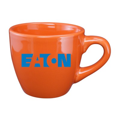 3.5 Oz. Tangerine Orange Custom Restaurant Espresso Cup