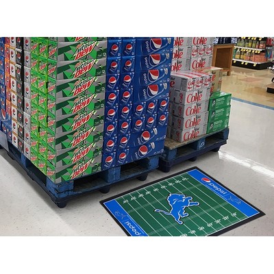 Football Themed Floor Display Mats