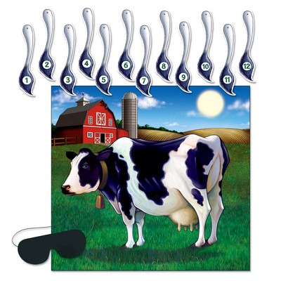 Pin The Tail On The Cow Game