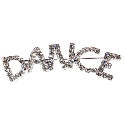 Rhinestone Dance Pin