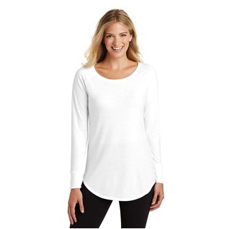 District® Ladies' Perfect Tri® Long Sleeve Tunic Tee Shirt