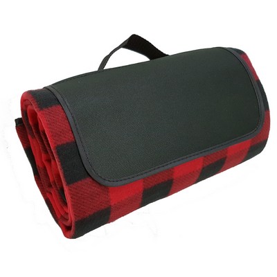 Classic Buffalo Check Picnic Blanket