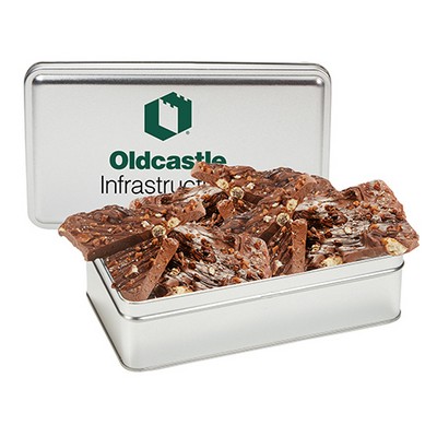 Gift Tin w/ Sweet & Salty Pretzel Toffee (14.5 Oz.)