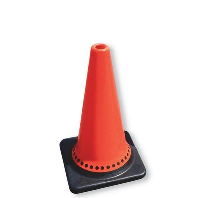 12" Soft Traffic Cone w/Black Base