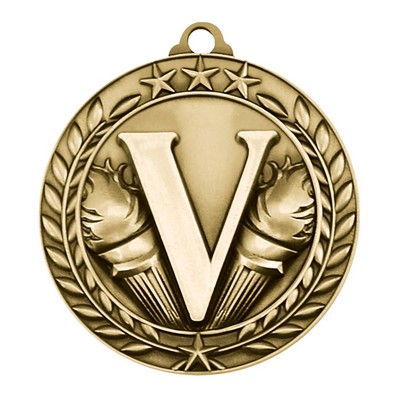 1.75" Wreath Award Victory Medal